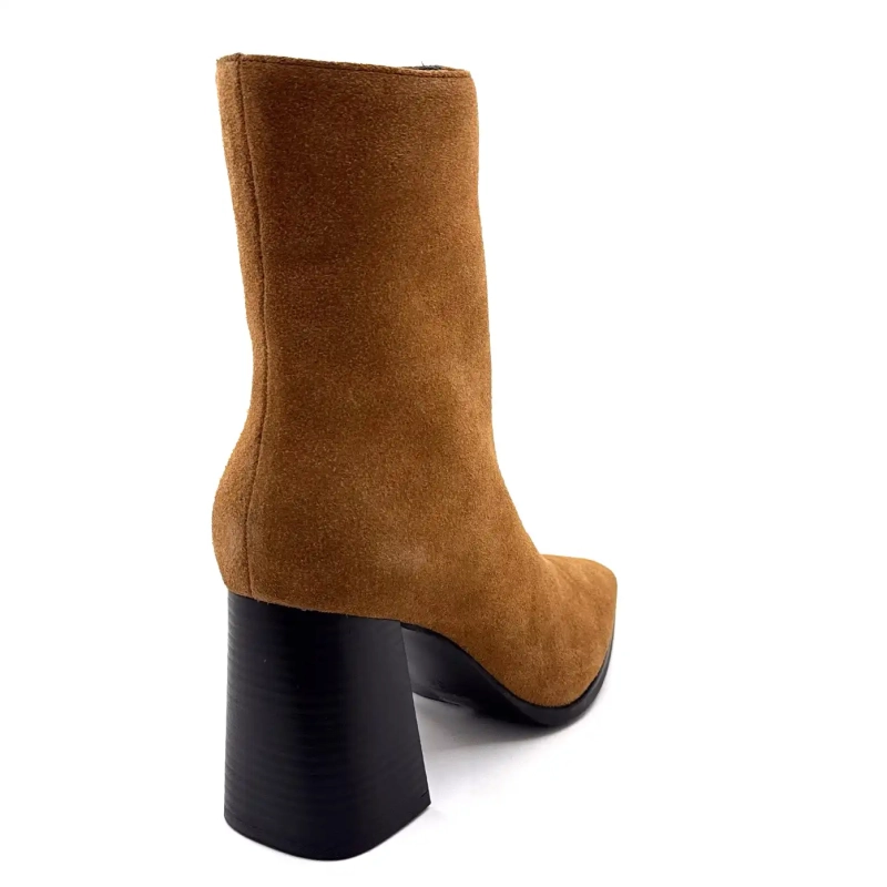 Ivoire JLR2503 Brun semsket skinn Ivoire Chaussures