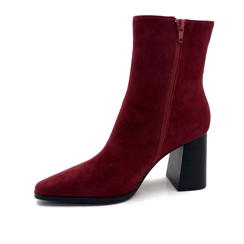 Ivoire JLR2503 Zamsz Bordeaux Ivoire Chaussures