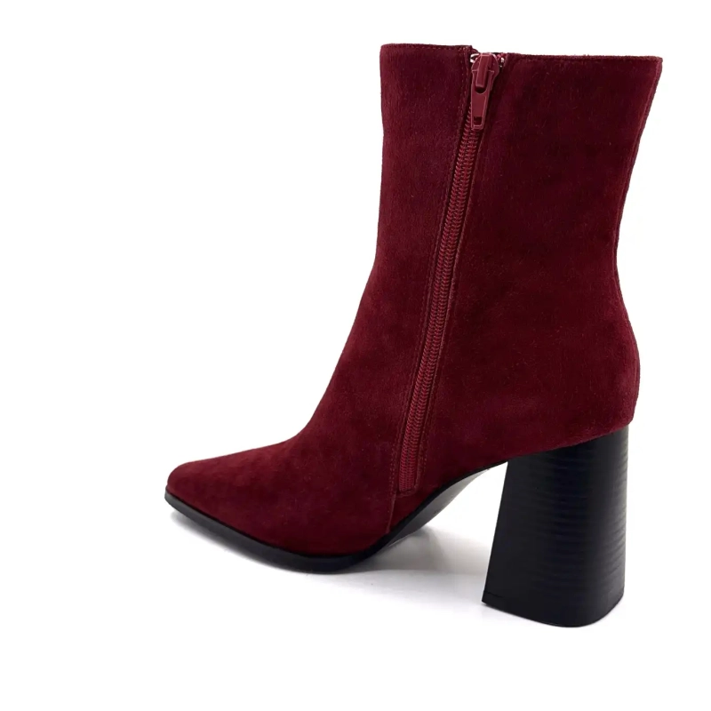 Ivoire JLR2503 Camoscio Bordeaux Ivoire Chaussures