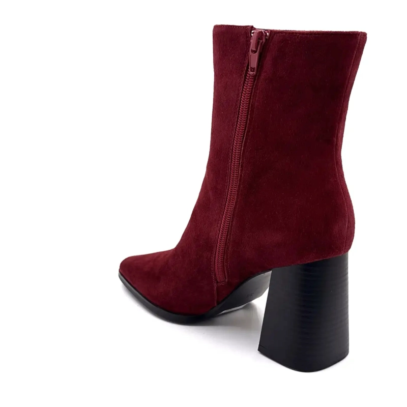 Ivoire JLR2503 Camoscio Bordeaux Ivoire Chaussures