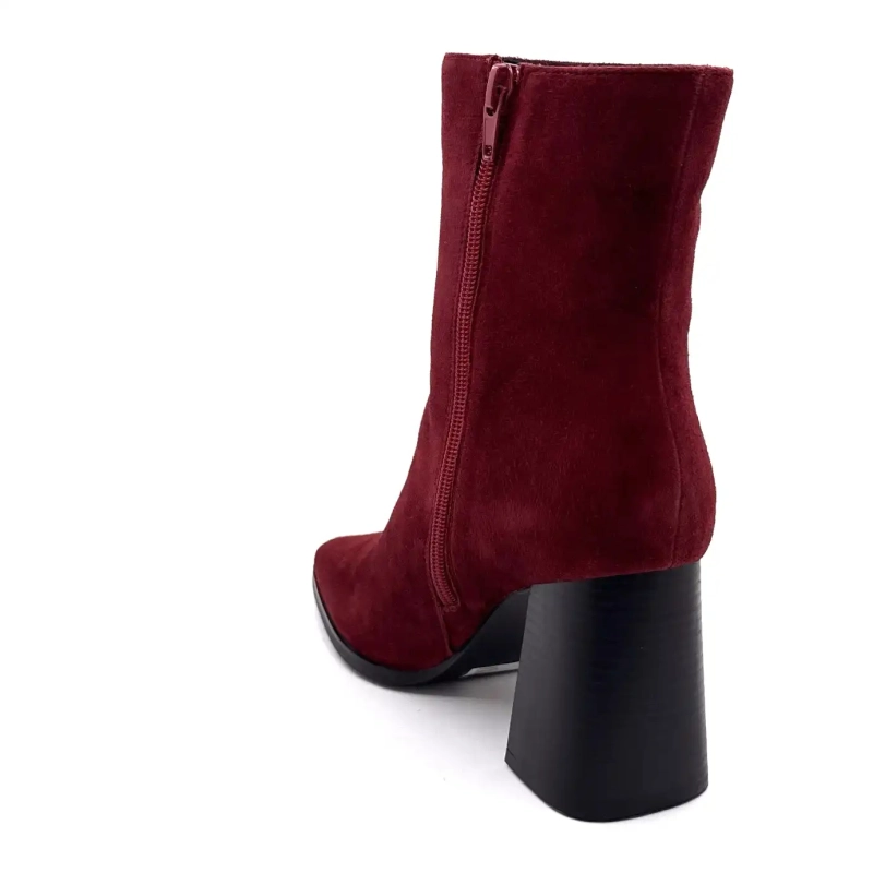 Ivoire JLR2503 Camoscio Bordeaux Ivoire Chaussures