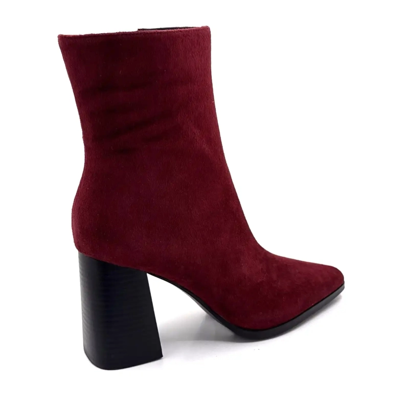 Ivoire JLR2503 Suede Bordeaux Ivoire Chaussures
