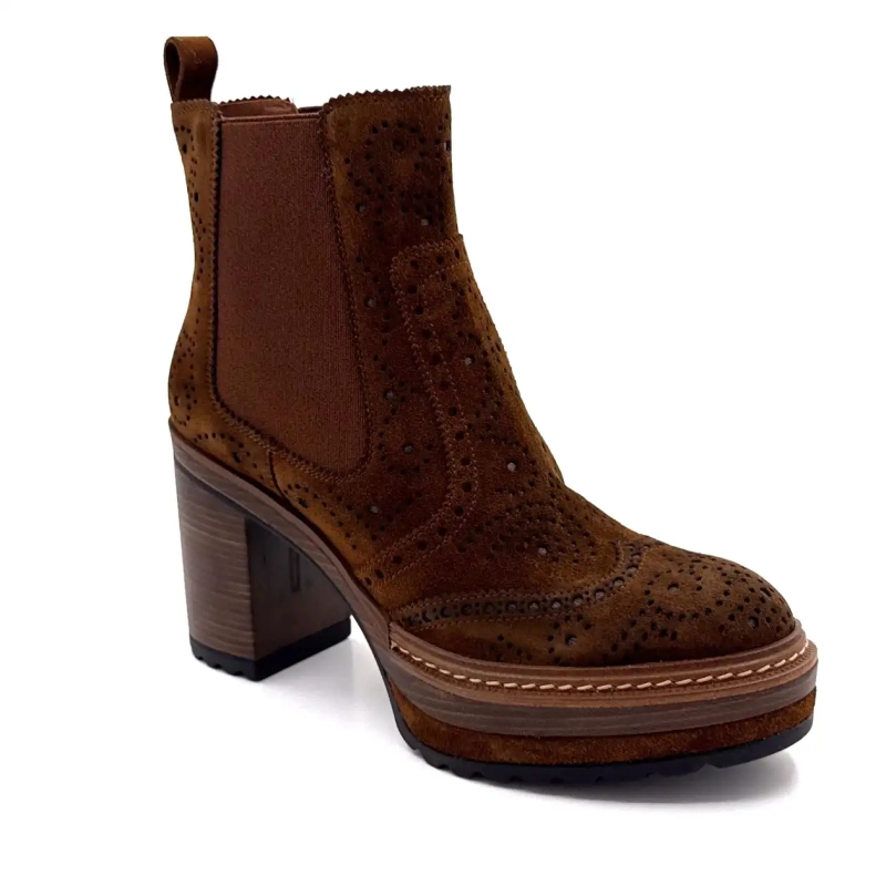 Pons Quintana 10079 Maro Suede Ivoire Chaussures