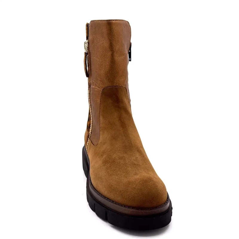 Ivoire 360 brunt skinn Leo Ivoire Chaussures