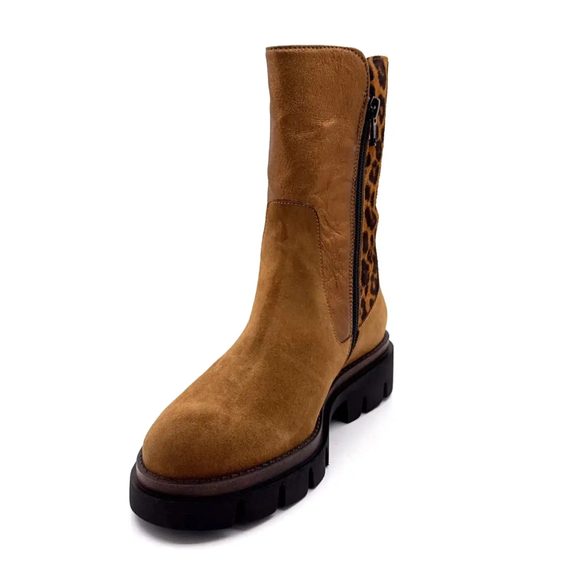 Ivoire 360 Brązowa skóra Leo Ivoire Chaussures