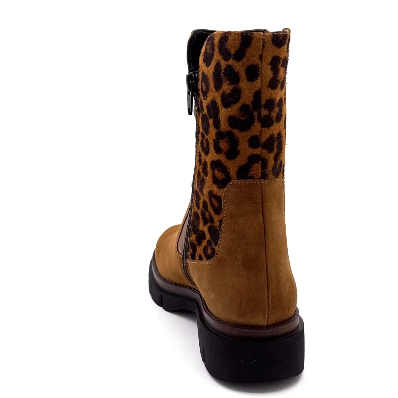 Leo de couro marrom Ivoire 360 Ivoire Chaussures