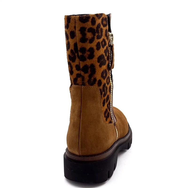 Ivoire 360 Brunt Läder Leo Ivoire Chaussures