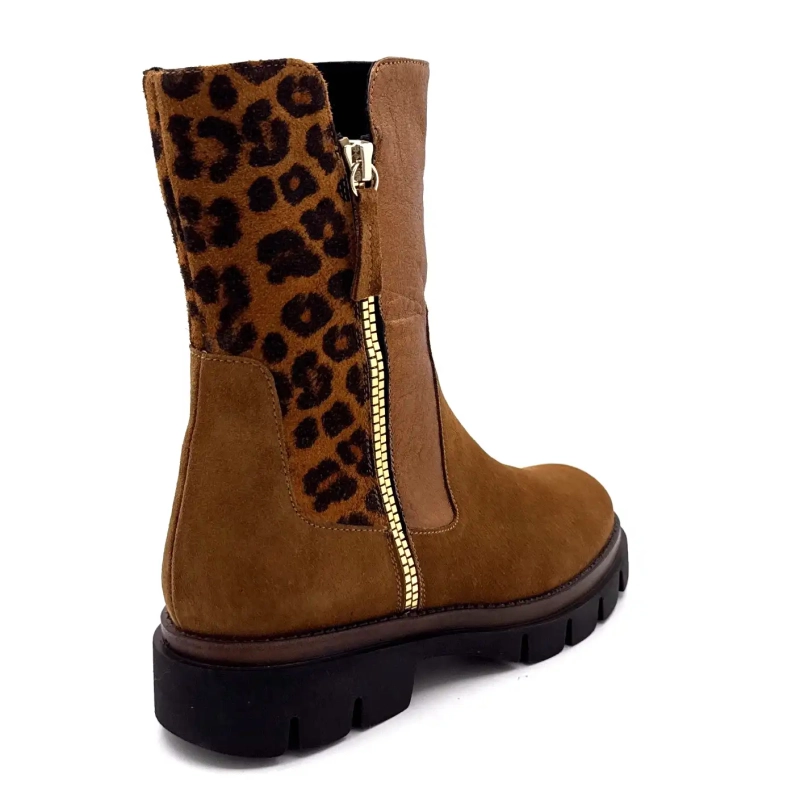 Ivoire 360 Brunt Läder Leo Ivoire Chaussures