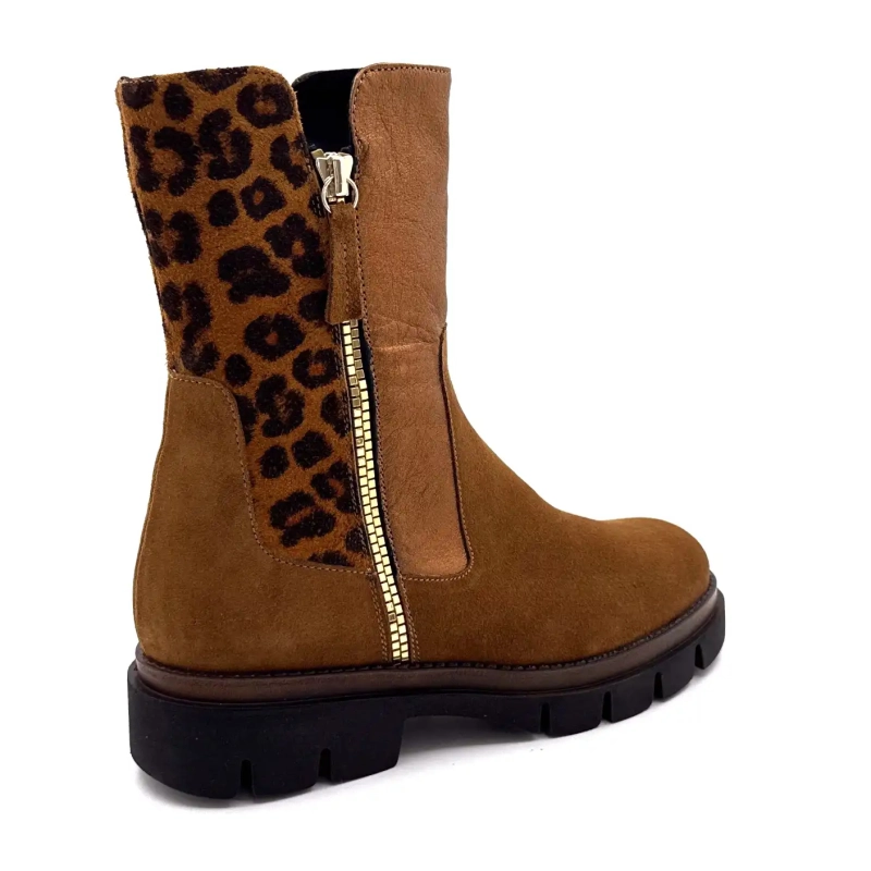 Ivoire 360 Brauner Lederleo Ivoire Chaussures