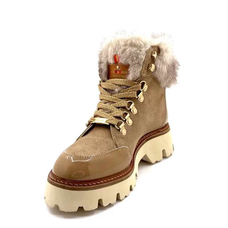 Les Tropéziennes 331142 Zamy Beige Lær Ivoire Chaussures