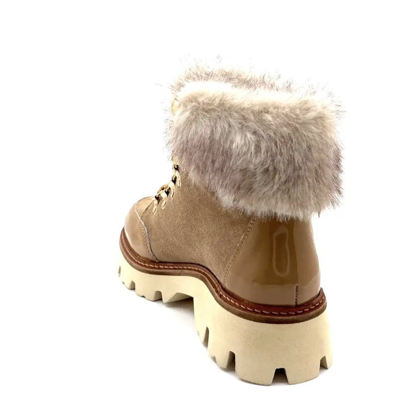 Les Tropéziennes 331142 Zamy Pelle Beige Ivoire Chaussures