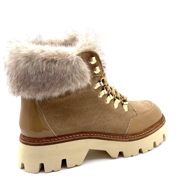 Les Tropéziennes 331142 Zamy Beżowa skóra Ivoire Chaussures