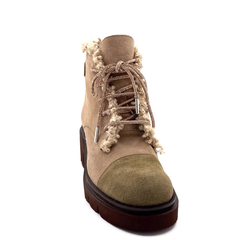 Ivoire g462 Suede Bej Kaki Ivoire Chaussures