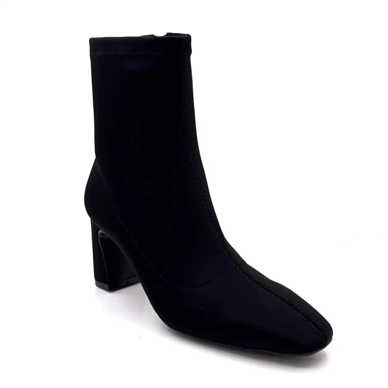 Ivoire 2514-2411 Czarny materiał tekstylny Ivoire Chaussures