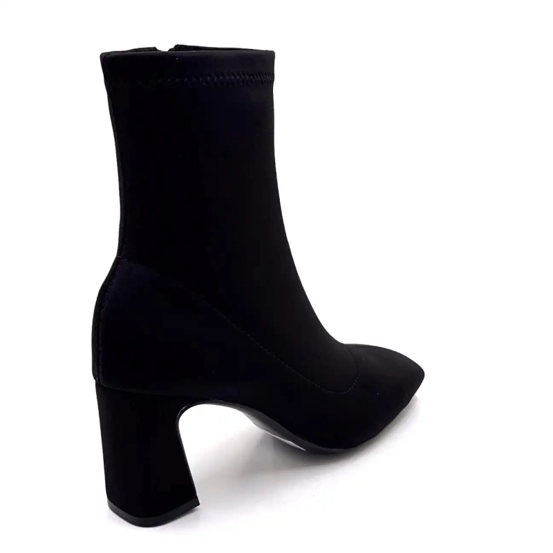 Ivoire 2514-2411 Schwarzes Textil Ivoire Chaussures