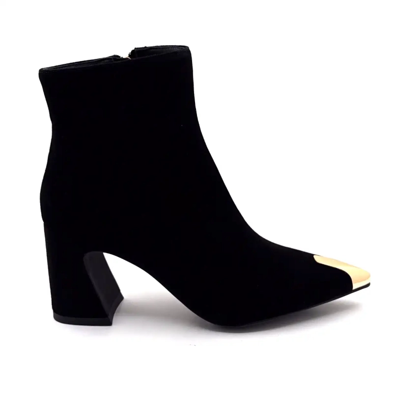 Ivoire 2523 Black Suede Ivoire Chaussures