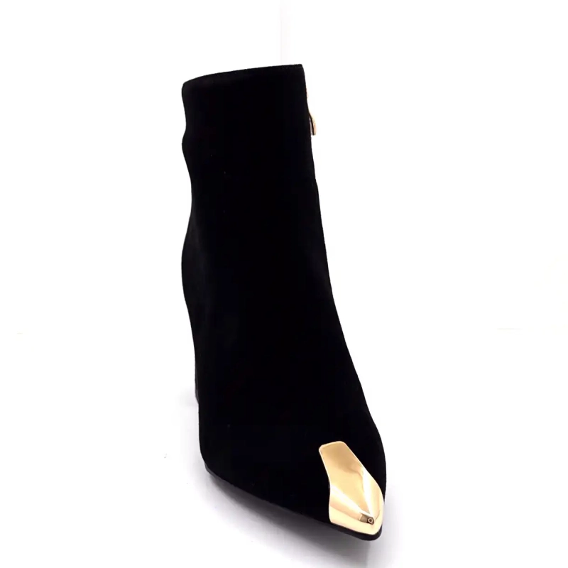 Ivoire 2523 Schwarzes Wildleder Ivoire Chaussures