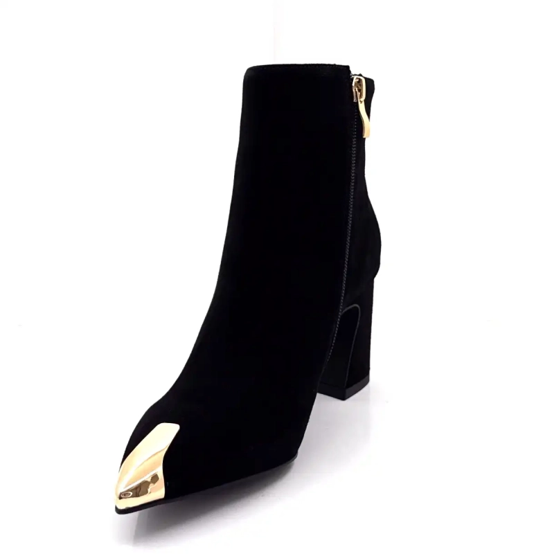 Ivoire 2523 Zwart Suède Ivoire Chaussures