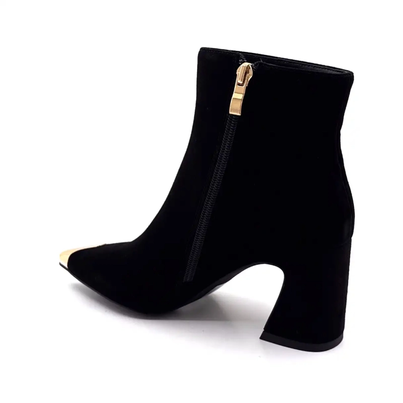 Ivoire 2523 Pelle scamosciata nera Ivoire Chaussures