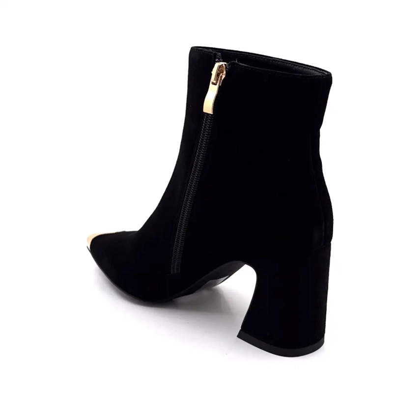 Ivoire 2523 Daim Noir Ivoire Chaussures