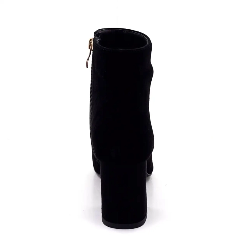 Ivoire 2523 Pelle scamosciata nera Ivoire Chaussures