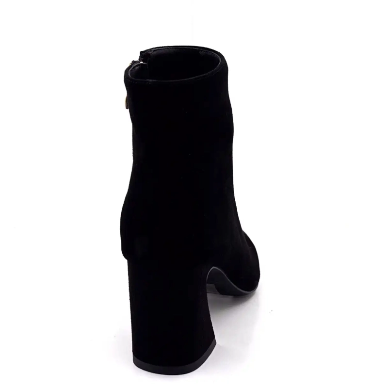 Ivoire 2523 Czarny zamsz Ivoire Chaussures