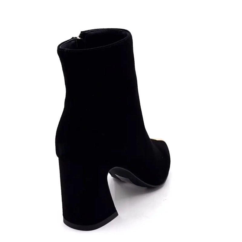 Ivoire 2523 Zwart Suède Ivoire Chaussures