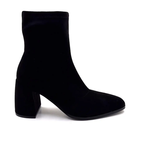 Ivoire Md1400-2501 Svart semsket skinn Ivoire Chaussures