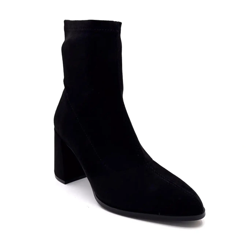 Ivoire Md1400-2501 Μαύρο Σουέτ Ivoire Chaussures