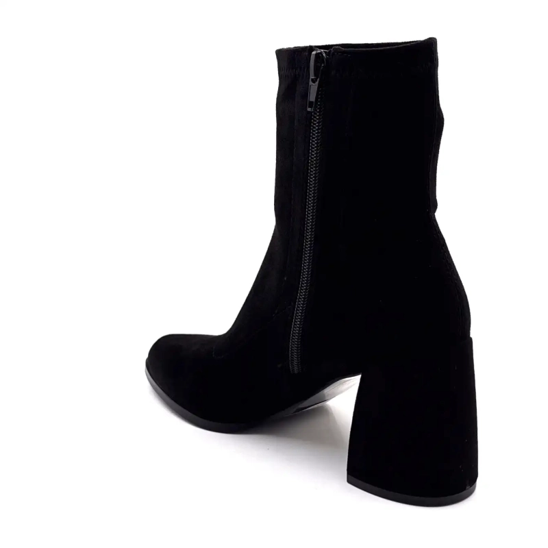 Ivoire Md1400-2501 Daim Noir Ivoire Chaussures