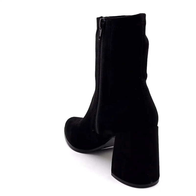 Ivoire Md1400-2501 Schwarzes Wildleder Ivoire Chaussures