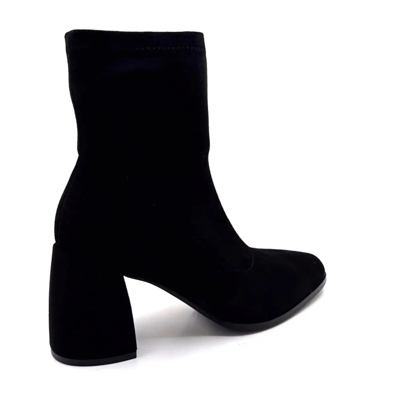 Ivoire Md1400-2501 Gamuza negra Ivoire Chaussures