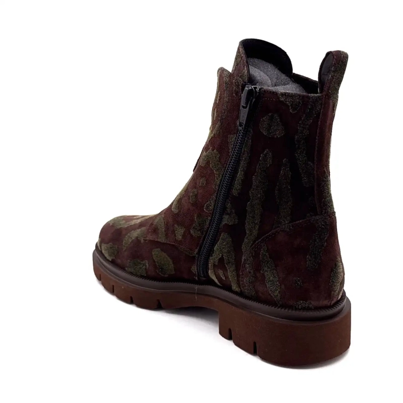 Ivoire 380 Leo Mocka Sammetsmönster Brun Leo Ivoire Chaussures