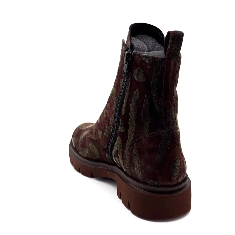 Ivoire 380 Leo Suede Velvet Print Maro Leo Ivoire Chaussures