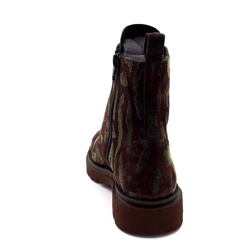 Ivoire 380 Leo Suede Velvet Print Maro Leo Ivoire Chaussures