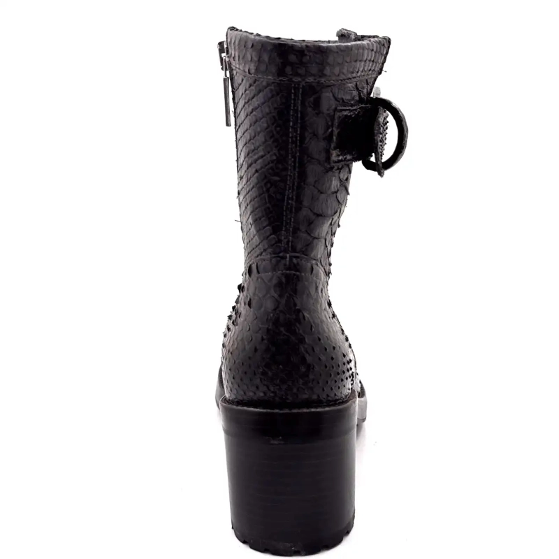 La Bottega di Lisa 4222/608 hüllőbőr kék szürke Ivoire Chaussures