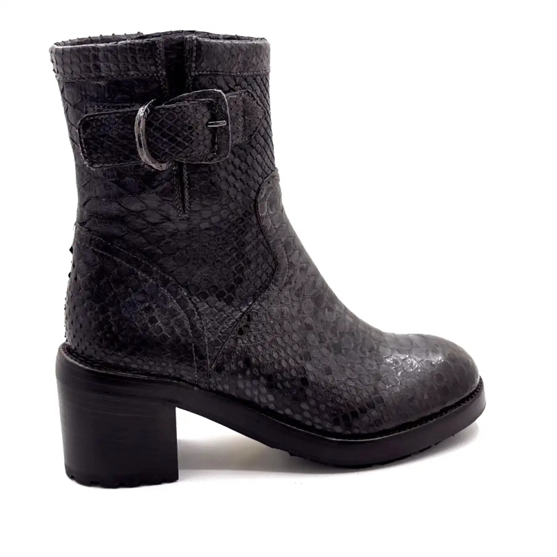 La Bottega di Lisa 4222/608 hüllőbőr kék szürke Ivoire Chaussures