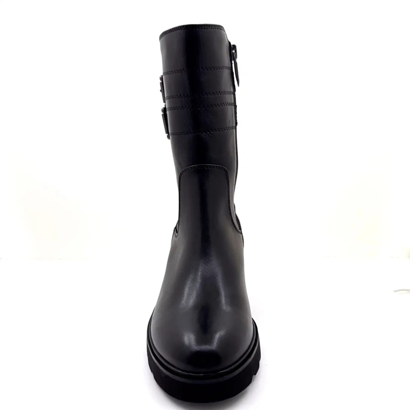 Mira el cielo Marcy 04 Cuero Negro Ivoire Chaussures