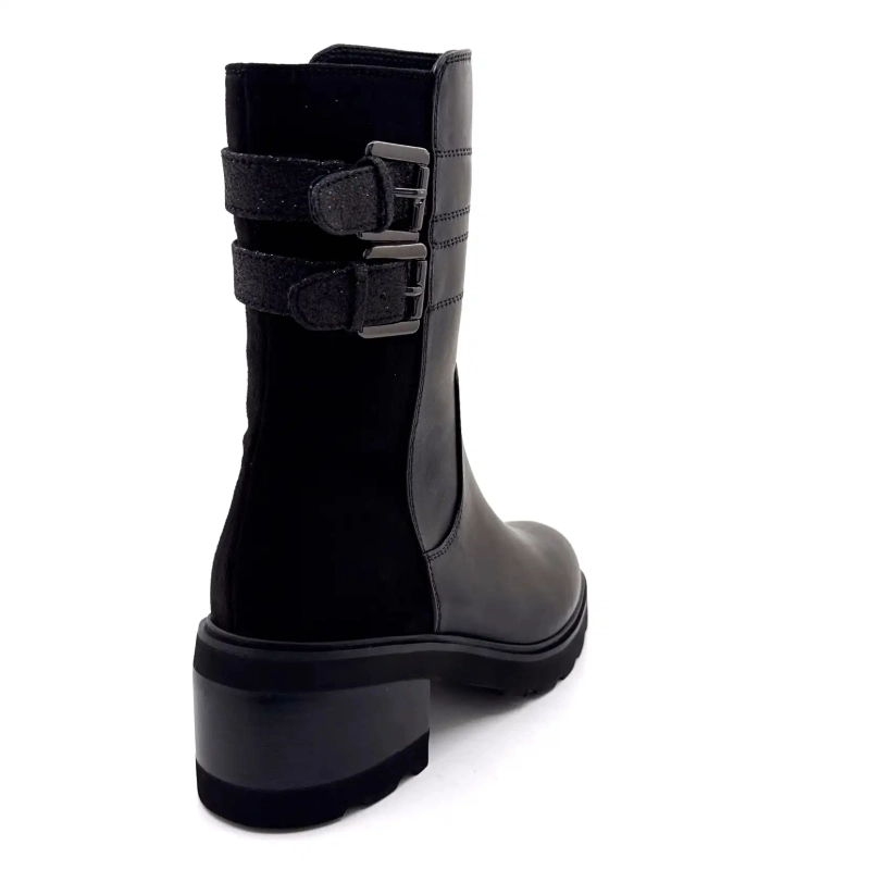 Look at the Sky Marcy 04 Sort Læder Ivoire Chaussures