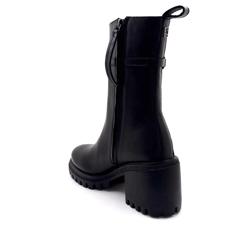 Gio+ Deva 10c Svart Läder Ivoire Chaussures