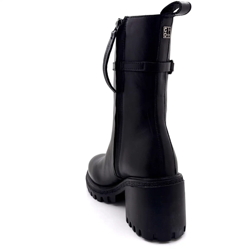 Gio+ Deva 10c Pelle Nera Ivoire Chaussures