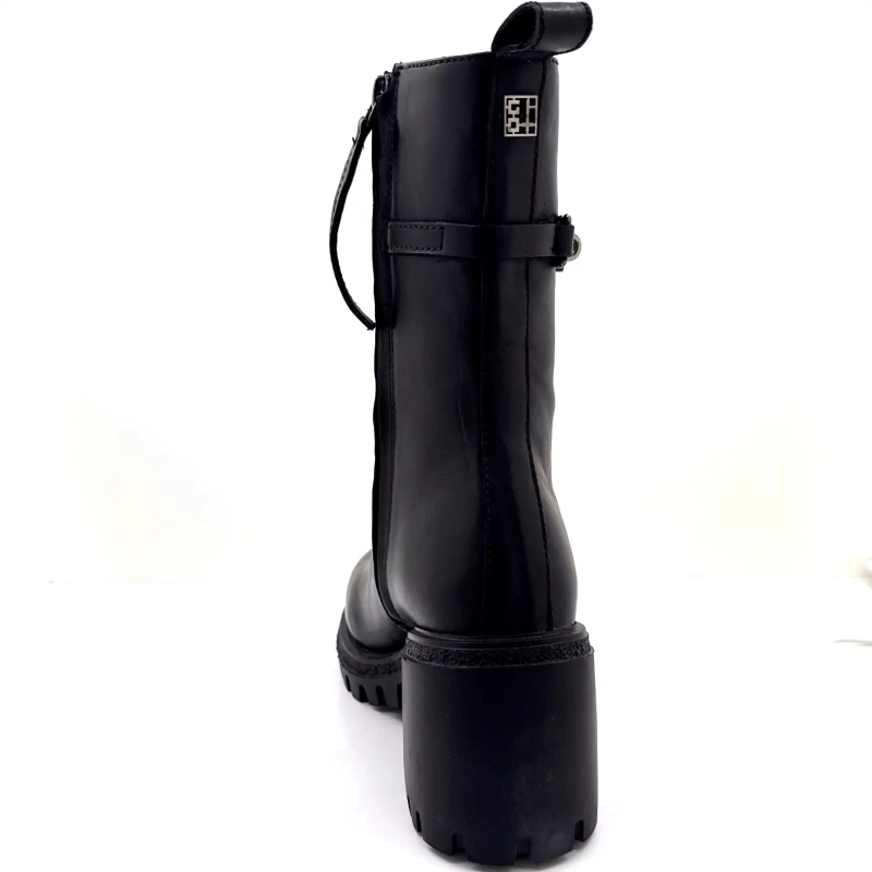 Gio+ Deva 10c Sort Læder Ivoire Chaussures