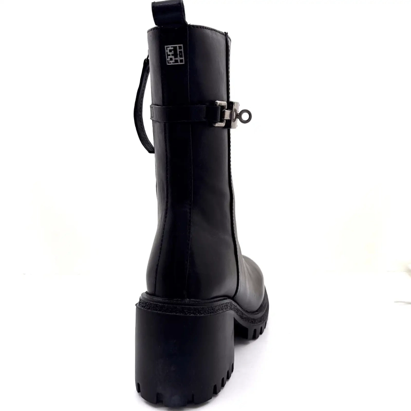 Gio+ Deva 10c Couro Preto Ivoire Chaussures