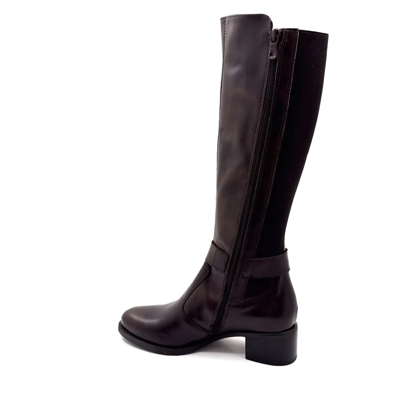 Nero Giardini 14644 D Brązowa Skóra Ivoire Chaussures