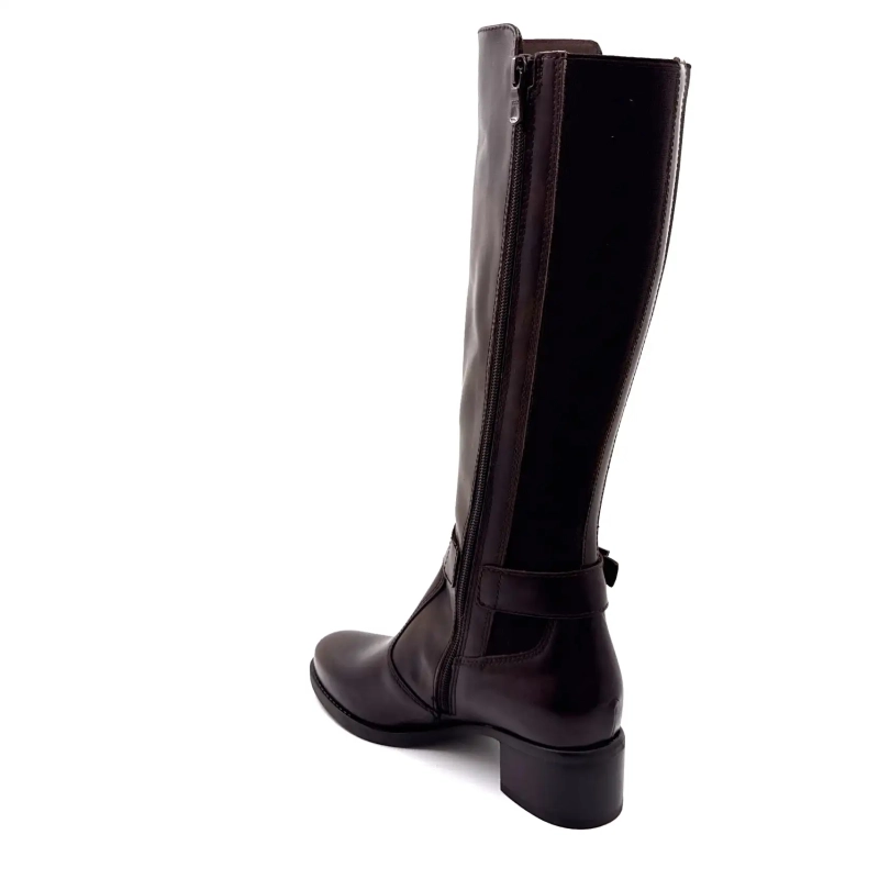 Nero Giardini 14644 D Brunt Læder Ivoire Chaussures