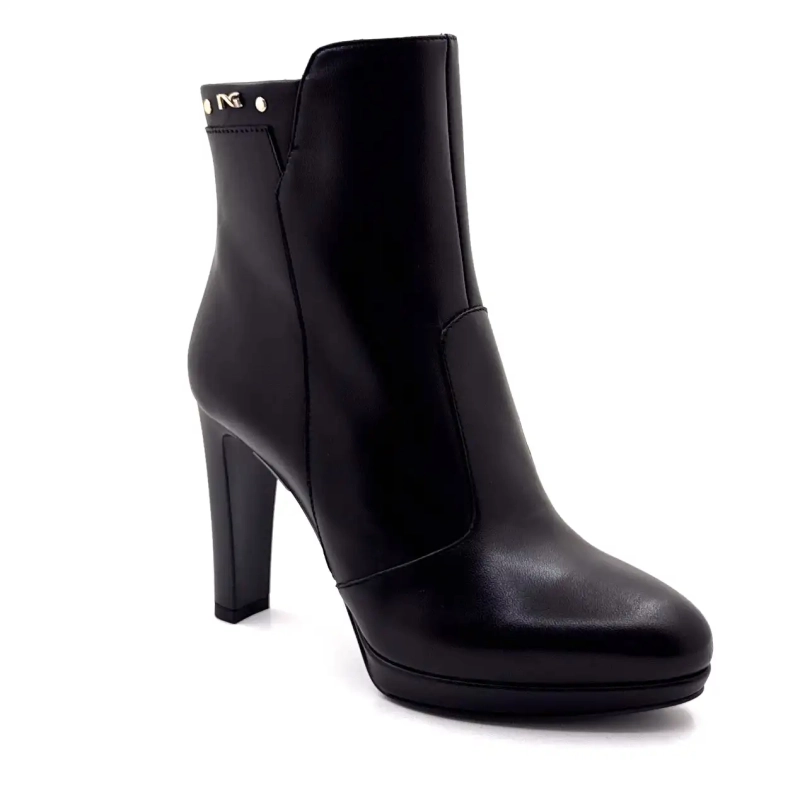 Nero Giardini 14510 van 100 zwart leer Ivoire Chaussures