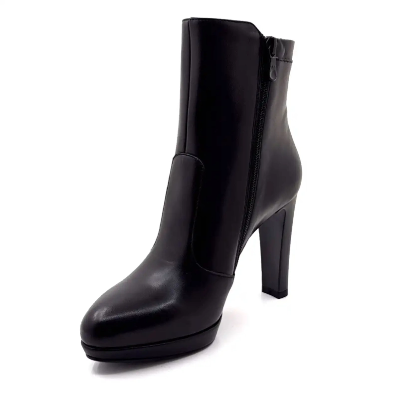 Nero Giardini 14510 von 100 schwarzem Leder Ivoire Chaussures