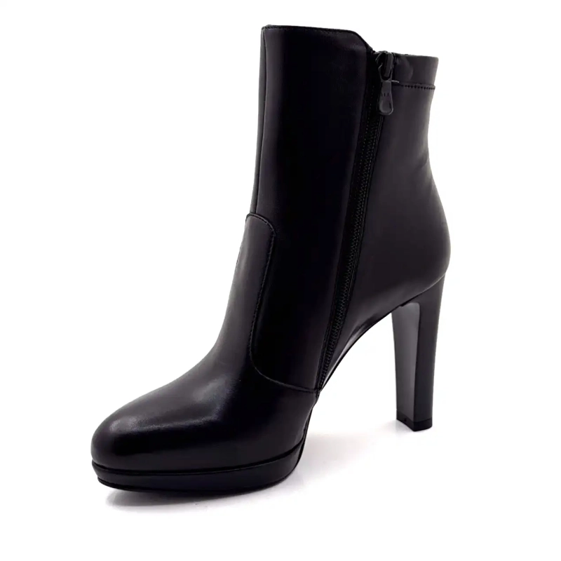 Nero Giardini 14510 av 100 svart skinn Ivoire Chaussures