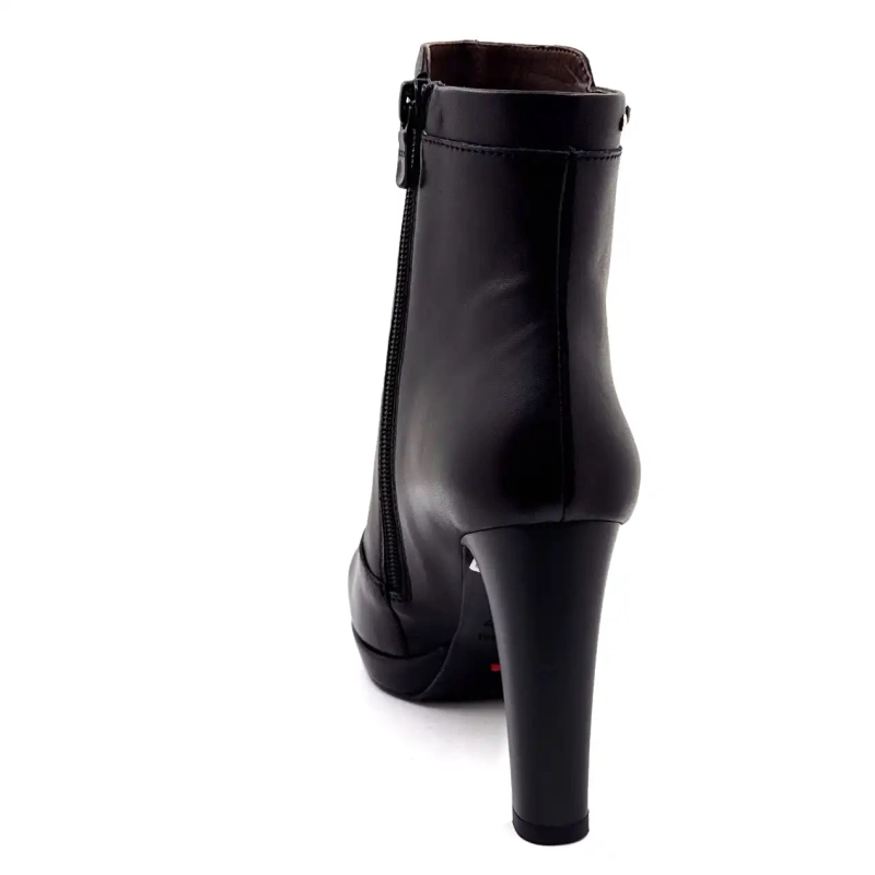 Nero Giardini 14510 Of 100 Black Leather Ivoire Chaussures