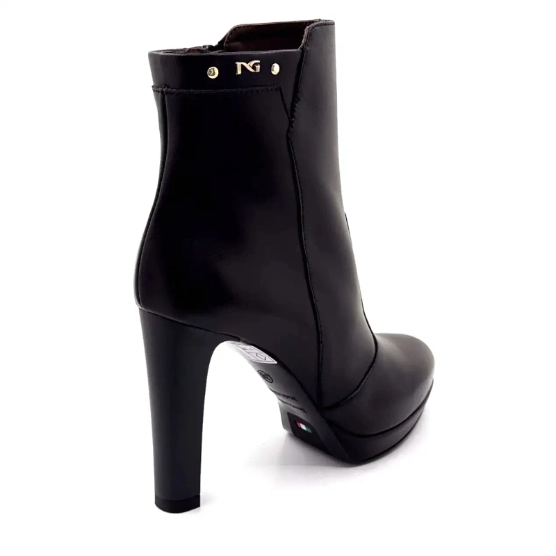 Nero Giardini 14510 af 100 sort læder Ivoire Chaussures